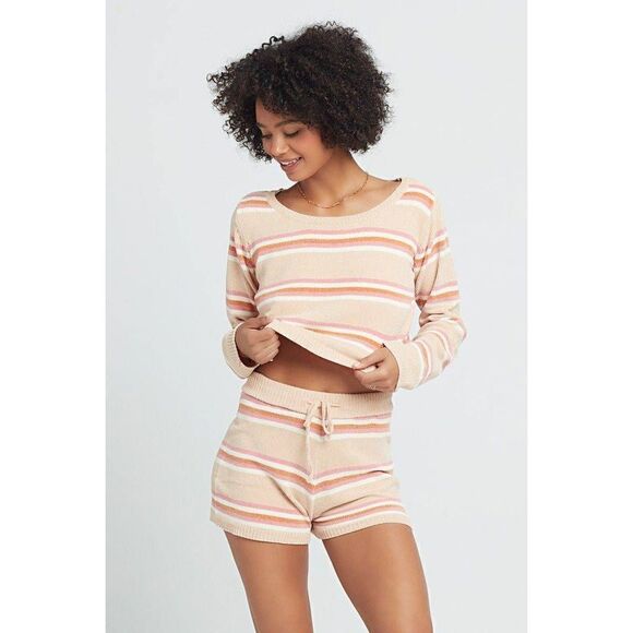 L*Space Sun Seeker Sweater Knit Shorts - Picture 1 of 3